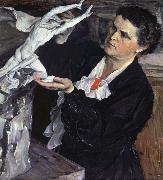 Nesterov Nikolai Stepanovich The Sculptor of portrait oil